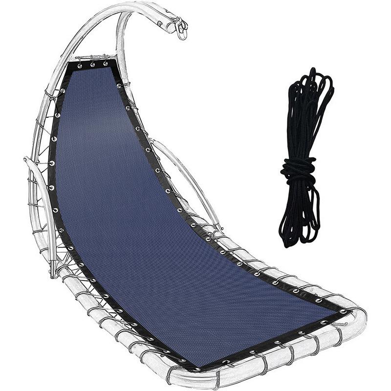 Rocking Chair Replacement Cloth Lightweight Garden Hammock Fabric Recliner Fabric Black Outdoor Recliner Replacement Fabric