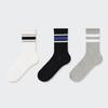 UNIQLO KIDS Regular Socks 3P  Line 