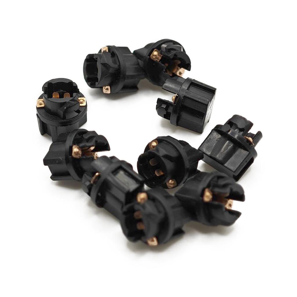 10 buc Suport Lampă T5/T10 LED Soclu Twist Lock 12V Bord Auto Panou Instrumente Cluster Bază Bec Universală Bază Lampă