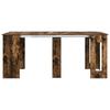 Dining Table 180 x 85 x 75 cm Wood Based Material Smoked Oak