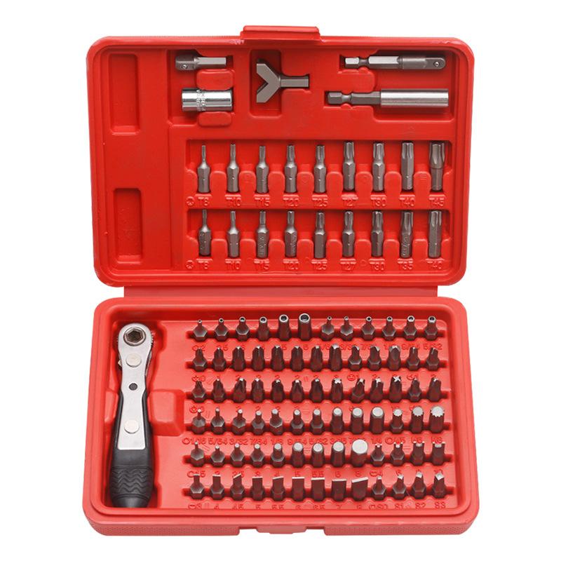 101 Electric Screw Batch Extended Batch Set, Triangular Rice Cross Hexagonal Multi-functional Screwdriver