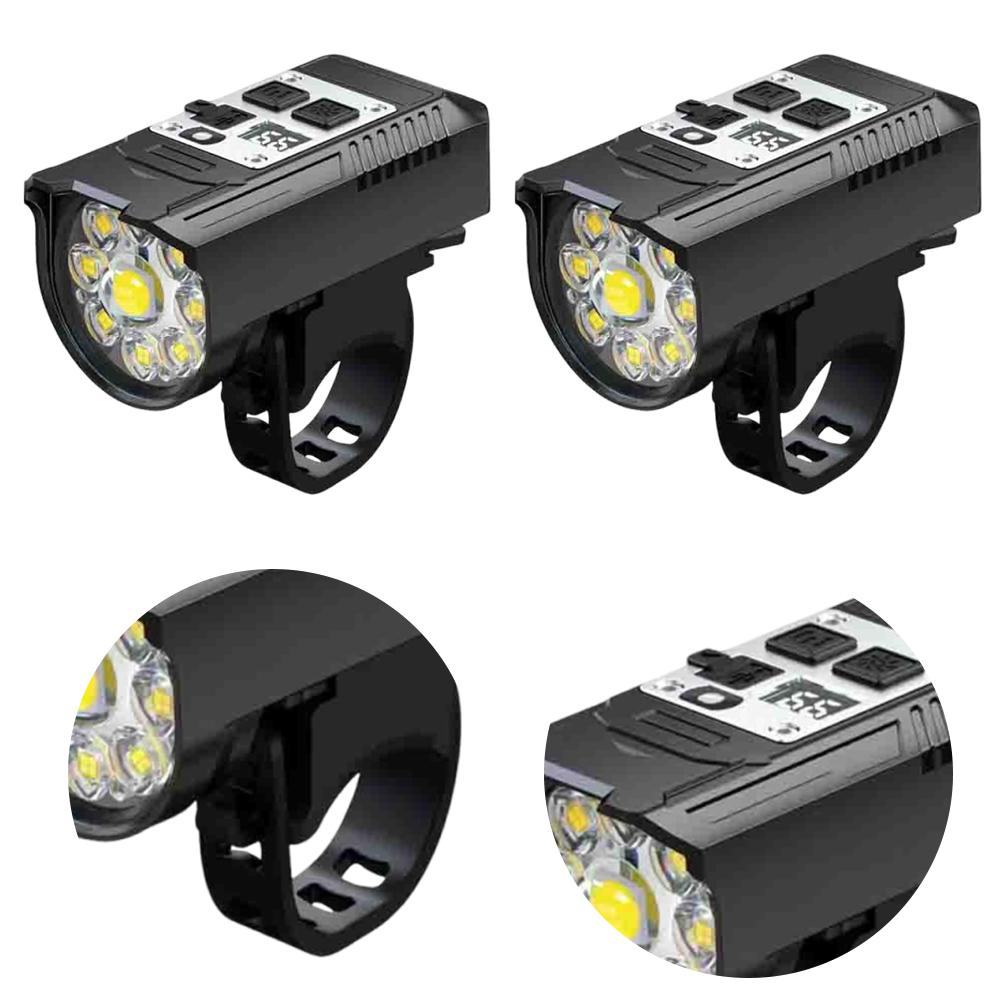 LED Bicycle Front Light Super Bright Bicycle Light Rechargeable High Brightness Bike Flashlight Bicycle Headlight for Emergency China Mainland