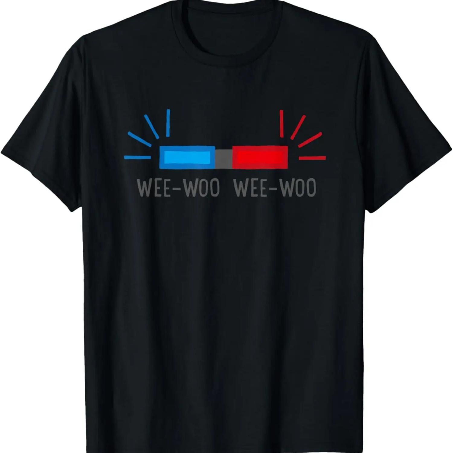 Wee Woo Wee Woo T-Shirt S чёрный