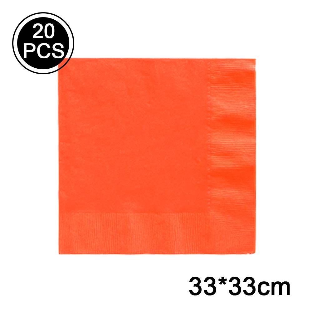 Monochrome Party Set Disposable Plastic Plate Cup Napkin Tableware Birthday Party Christmas Wedding Party
