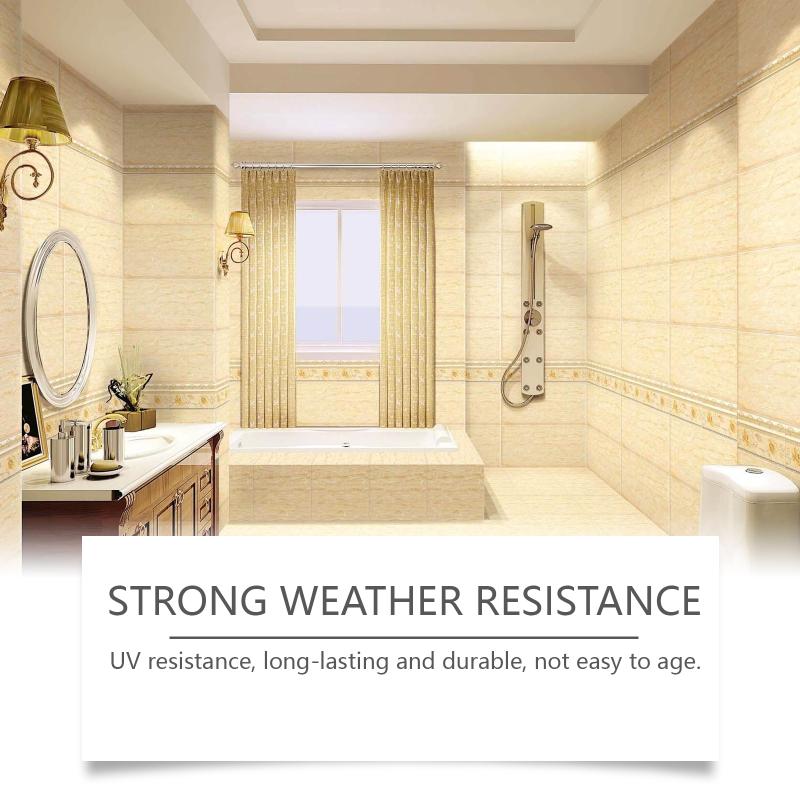 Multi-Purpose Glass Glue, Waterproof Repair Glue, Grout Sealant, Transparent And Porcelain White Glass Glue