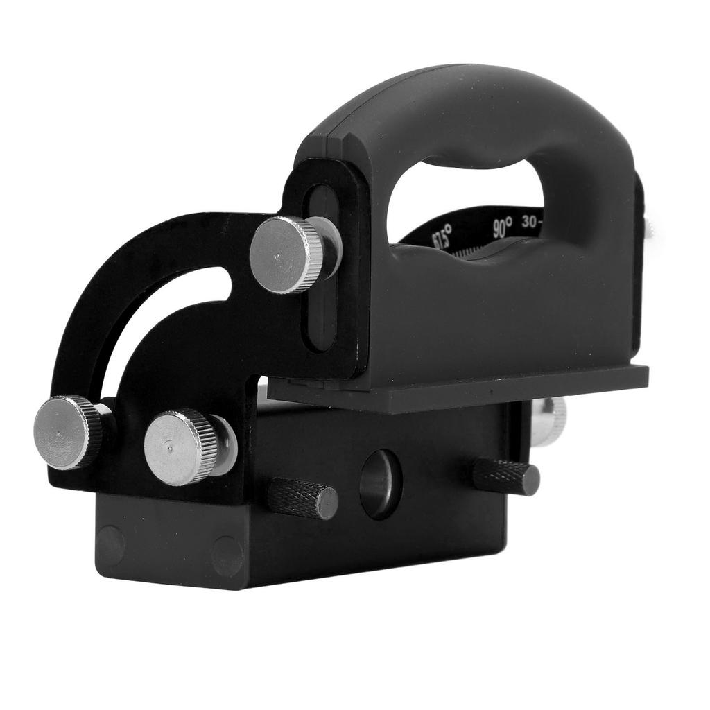 Woodworking Hole Locator Aluminum Alloy 0‑90 degrees Clear Scale Positioner for Inclined Hole