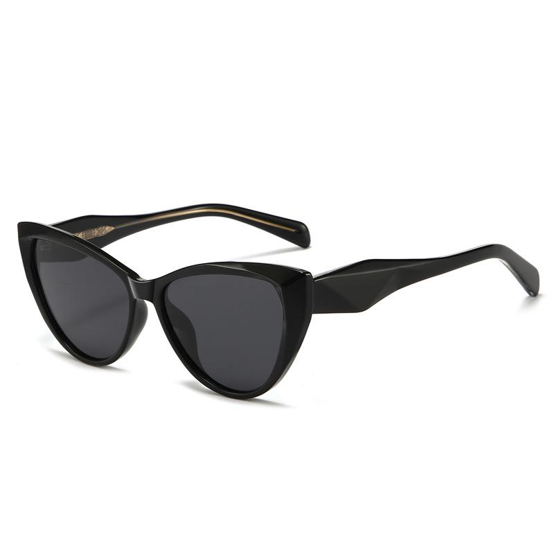 UV protection, driving out, pin glasses, legs, sunglasses, women's cat eyes, polarized trendy sunglasses, men's decorative glasses