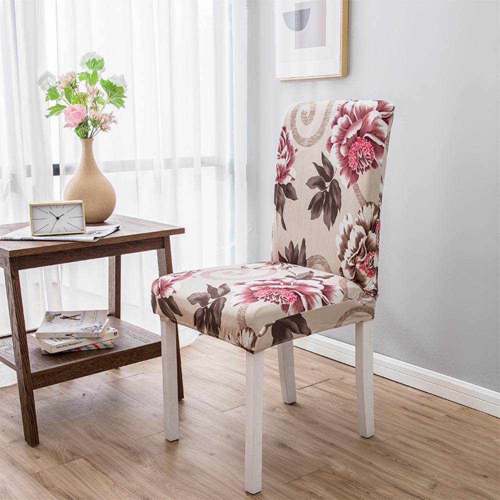 Chair Cover Full Set Dining Chair Covers Washable Stretchable Universal Fit for Home Office Restaurant