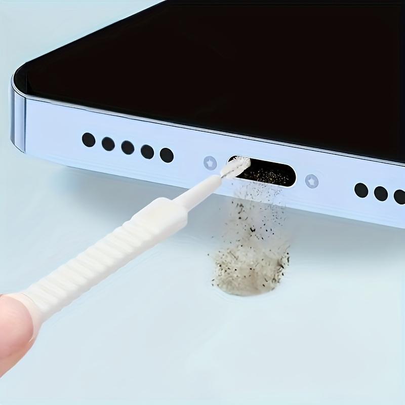 10pcs Multi-Purpose Cleaning Brush Set, Dust Removal Tool Kit for Phone Jacks, Speakers & Shower Holes, Plastic Material, with No Electricity