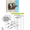 Plastic Latch Works Pin ,For Security Magnetic Latch,For Guardrail Magnetic Plastic Magnetic Lock Reliable with