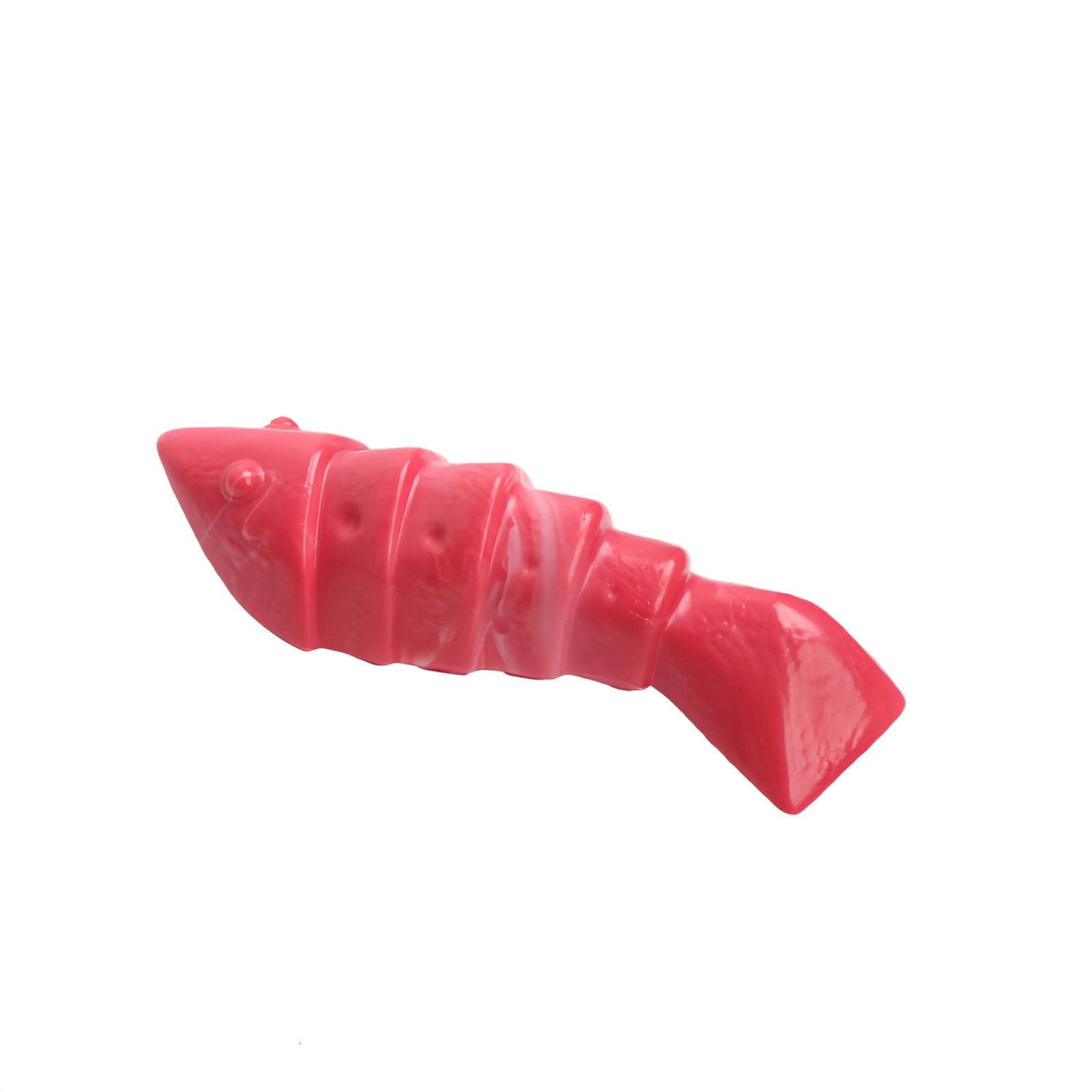 

Tough Dog Toys For Aggressive Chewers, Dog Toys To Keep Them Busy, Beef Nylon Dog Chew Toys For Large Dogs One Size красный