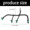 Car Fuel Injector Return Hose Pipe Injector Hose Leak Line For Select Model Replaces LR001327, LR051528, LR021915