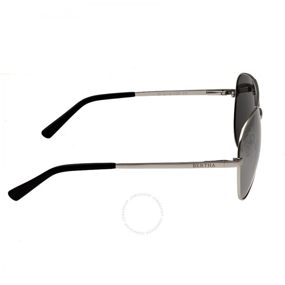 Bertha Bianca Titanium Sunglasses Brsbr020s