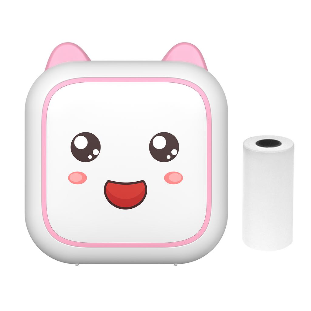 Mini termální tiskárna Multifunkční přenosný výrobce samolepek Podpora okamžitého fotografického tisku bez inkoustu BT