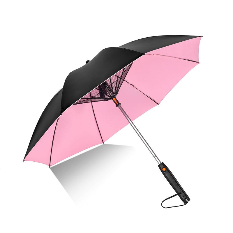 Electric Fan Umbrella with Water Spray