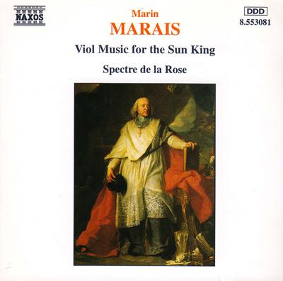 CD MARIN MARAIS, SPECTRE DE LA ROSE - Viol Music For The Sun King 8553081 Naxos 1995 Europe ObiClassical Used