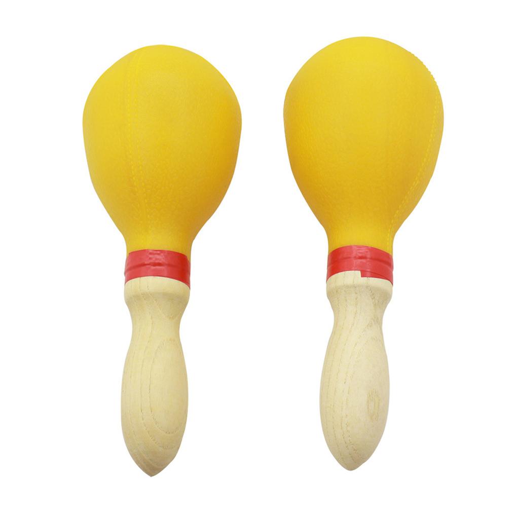 Plastic Sand Hammer Maraca Rattle Shaker Children Musical Instruments Baby Sound Music 3 Colors Optional