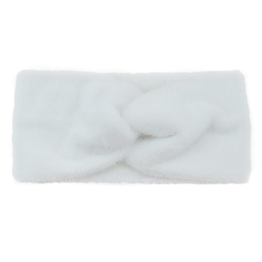 

Плюшева пов язка на голову хрест-навхрест з навушниками: Європейський та американський стиль резинка для волосся для йоги та аксесуар для вмивання обличчя