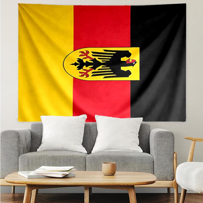 1PC Germany Coat Of Arms Design Tapestry, Unique Design Tapestry, Suitable for Bedroom,Livingroom, Playroom,Heartwarming Holiday Gifts