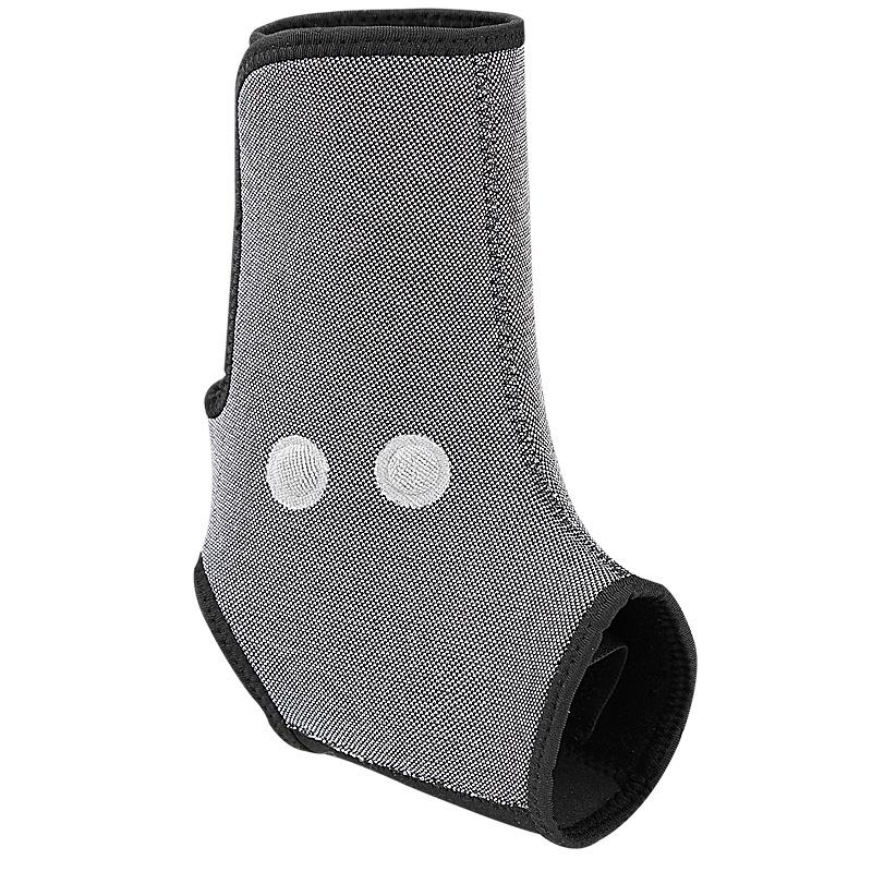 

Голеностопный бандаж с сотовым дизайном и двойными ремнями для спорта Basic Magnet (Right) чёрный