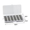 30 Grids Bobbin Box Bobbin Holder Bobbin Organizer, Protective Household for Sewing Machine Bobbins Spools Box Bobbin Case