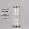 Metal Self-assembled Hourglass Ornaments Hourglass Timer Glass Desktop Ornaments Creative High-grade Retro Hourglass Timer
