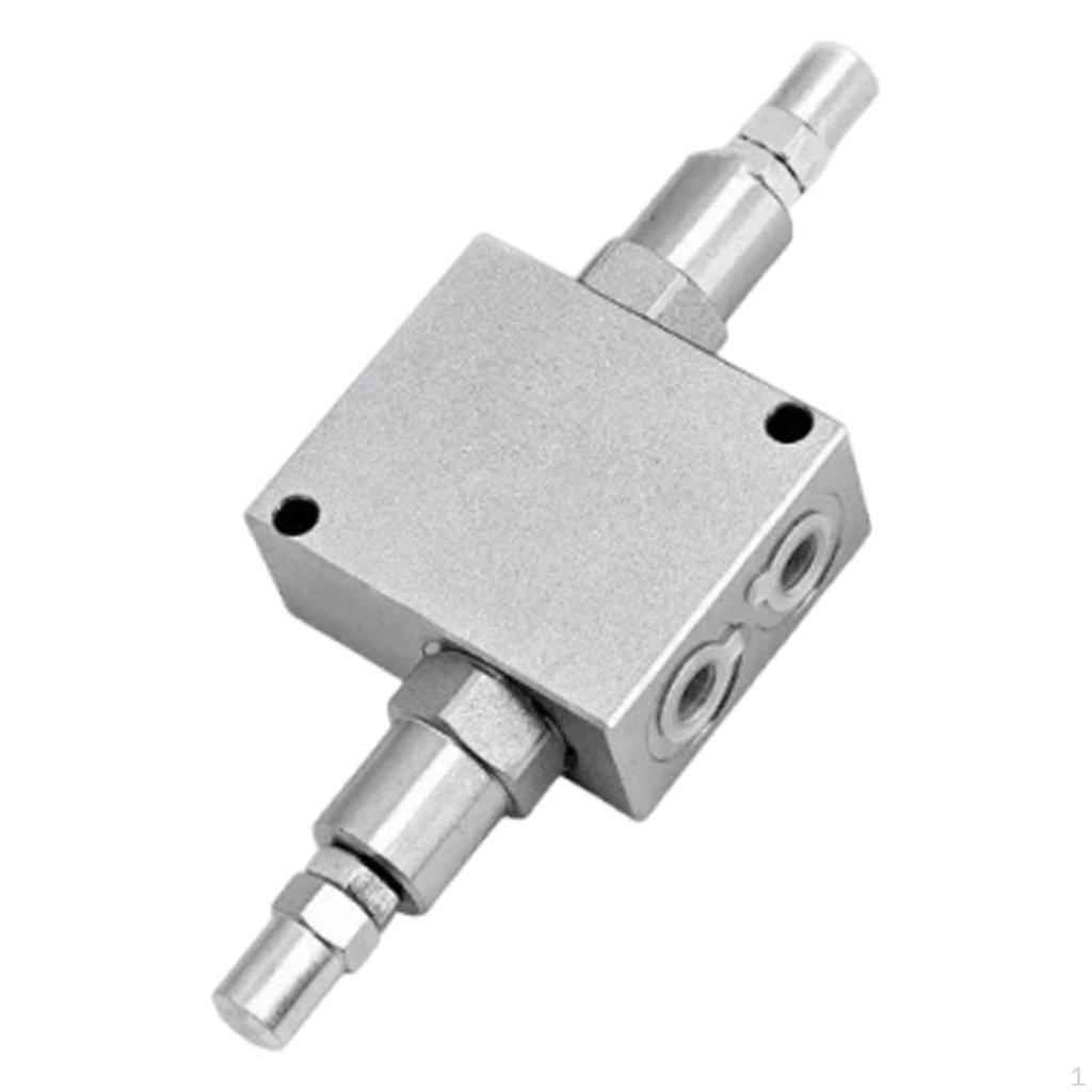 Damping Valve Kit for Mini Excavator, Heavy Duty Steel Hydraulic 1/4 Inch.