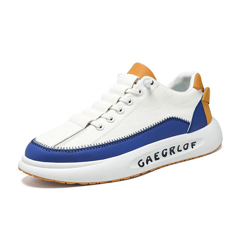 Herrenschuhe Winter Weichsohlen Laufschuhe Freizeit Schuhe Lederoberfläche Rutschfest Wasserdicht Sportschuhe Forrest Gump Arbeitsschutzschuhe