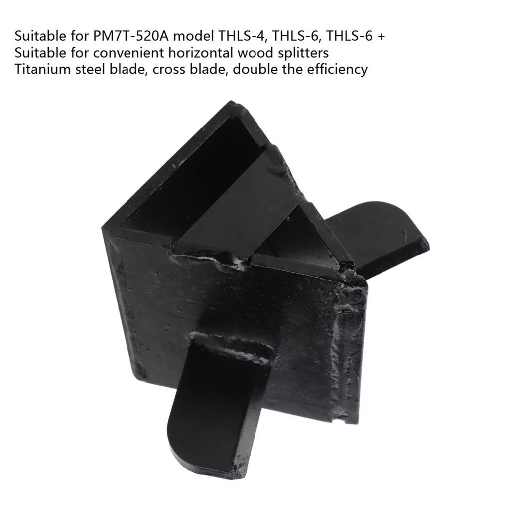 Electric Hydraulic Wood Splitter Cutter Head Titanium Steel Woodcutter Head Cutter Head Titanium Steel Cutter Head