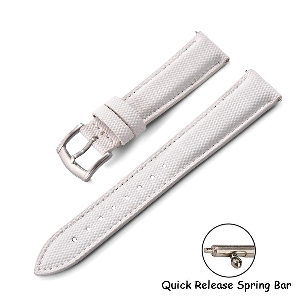 New Coated Sailcloth Strap 18/19/20/22mm Sport Fabric Waterproof WristBand Universal Accessories For Smart Watch Huawei/Samsung