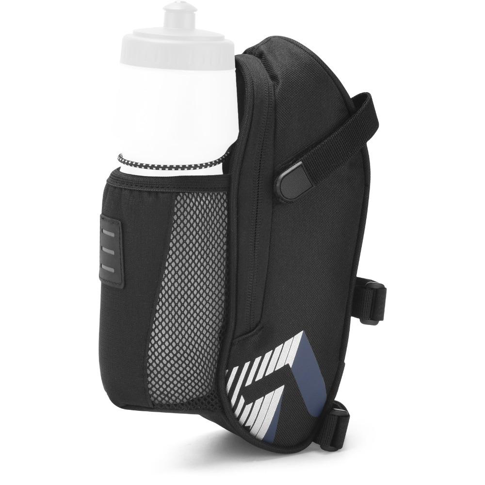 Polyester Bike Saddle Bag with Reflective Cycle Storage Bag Bike Under Seat Pack  Mountain Bike