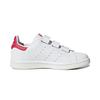 Adidas Originals Cf C Leather Vintage Low top Skateboard Shoes White Red Children Aged 3 7 Years Old B32706