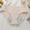 Women's Menstrual Leakage Prevention Menstrual Panties Cotton Plus Size with Pocket Trousers