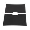 ABS Carbon Fiber For Range Rover Vogue L460 -25 Central Control Water Cup Holder Decoration Panel Cover Trim Car Accessories