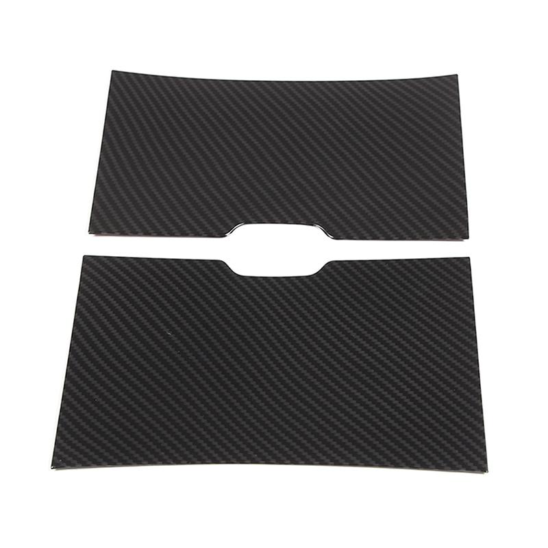ABS Carbon Fiber For Range Rover Vogue L460 -25 Central Control Water Cup Holder Decoration Panel Cover Trim Car Accessories