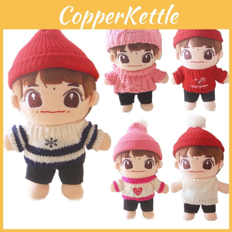 Doll Kpop Bts Jungkook Jimin Suga Rm Jin Jhope V Plush Clothes Soft Toy Stuffed