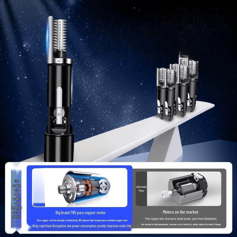 Cordless Electric Fish Scaler