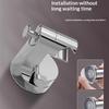 No Drill Suction Cup Shower Head Holder Adjustable Wall Mounted Shower Bracket Universal Bathroom Shower Base Accessories