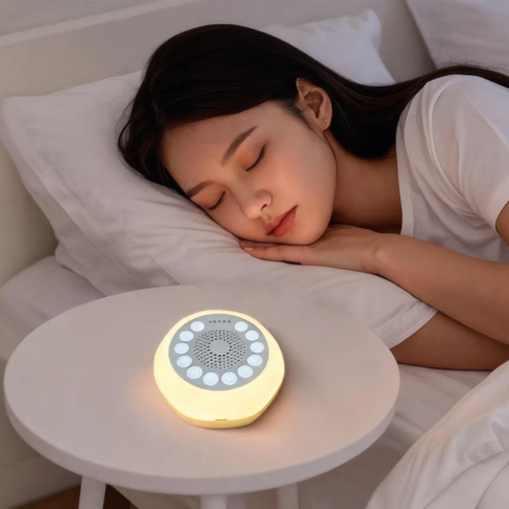 Rechargeable White Noise Machine 27 Soothing Sounds Sleep Sound Box Baby Sleep Soother Newborn