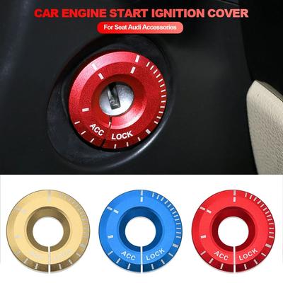 Kryt spínače kroužku klíče zapalování auta pro Volkswagen VW GOLF 4 5 6 7 JETTA MK6 MK5 Polo Passat B5 B6 B7 pro Škoda Octavia Rapid