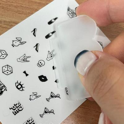 Clear Silicone Stamp Nail Stamp (S11056167)