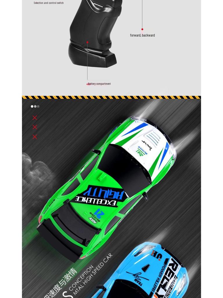 AE86 High-Speed 4WD RC Drift Racing Car - Professional Remote Control GTR Toy