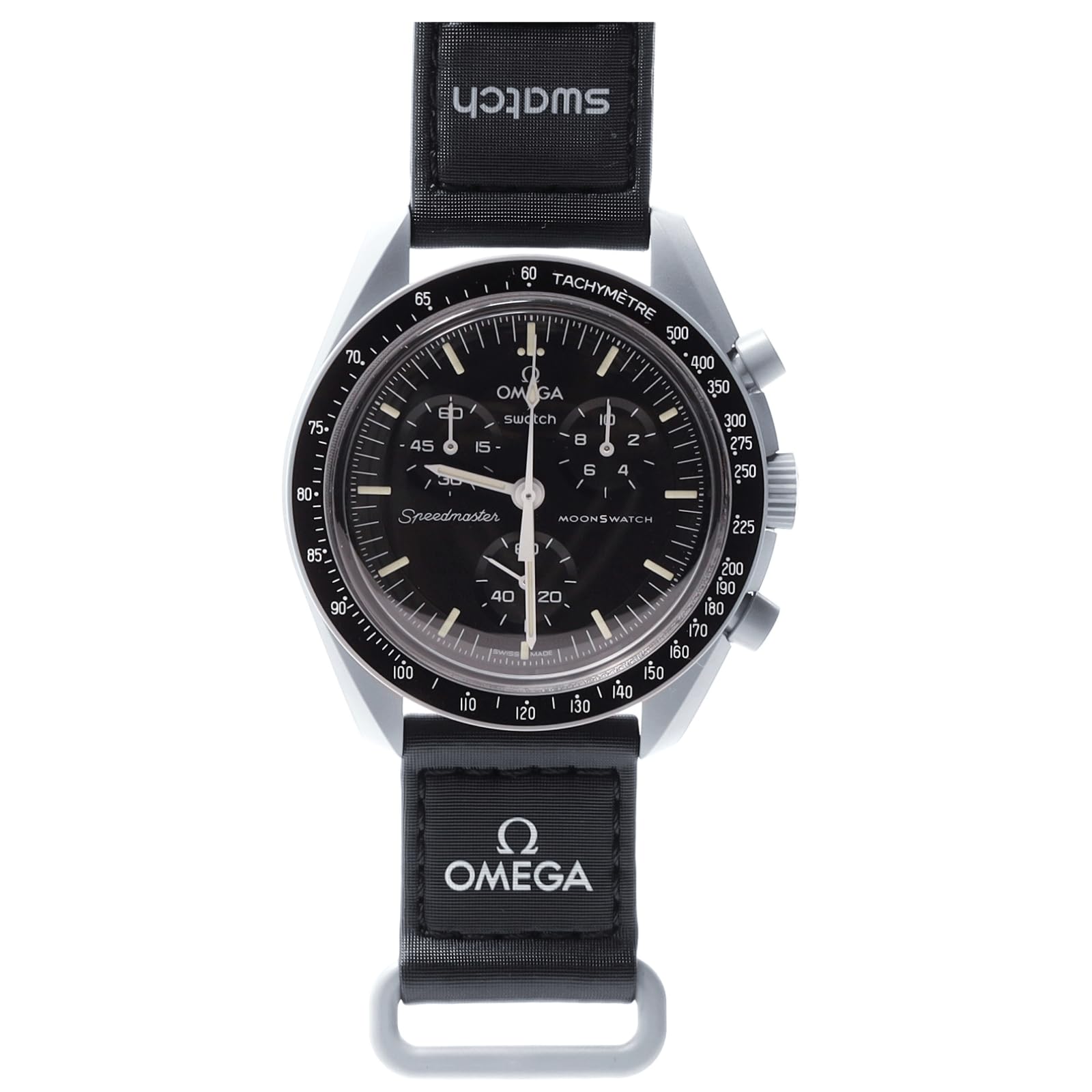 

OMEGA SWATCH Moon Оригінальний Omega Swatch Mission Watch Moon Collaboration Водонепроникний ремінець Mission to Moon × Чоловічі жіночі [Shopper/Silicon Included]