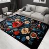 1pc 2163355804 Pattern Carpet, Area Rug For Living Room Bedroom Room Bed Chair Laundry Entryway Corridor Yard Non-slip Outdoor Camping Rug F