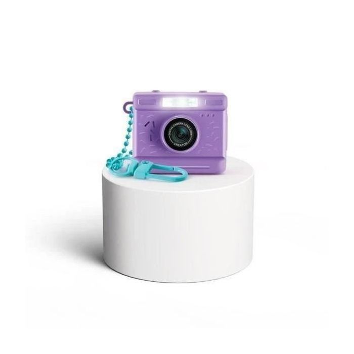 Appareil Photo et Vidéo Numérique Mini Cam’ – Vintage - avec Porte-clé et Carte SD 1Go Incluse – Photo Creator – CLK 06 Canal Toys