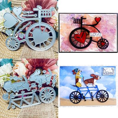 Bicycle Metal Cutting Dies Stencil for DIY Scrapbooking Photo Album Embossing Paper Cards Crafts Diecuts