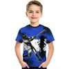 Baseball T-Shirt for Boy Short Sleeve Children's Clothing Boys Summer Casual T-Shirt O-Neck Girl Clothes Fashion Child T-Shirt