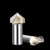 90-Degree V-Groove Woodworking Router Bit