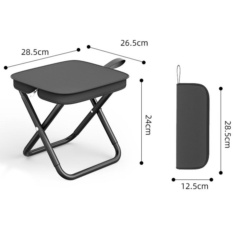 

1 шт. Mountainhiker Кемпинг Портативный Складной Стул Стальной Стул Мини Стул для Рыбалки Пикник Легкая Мебель Рыболовные Аксессуары чёрный