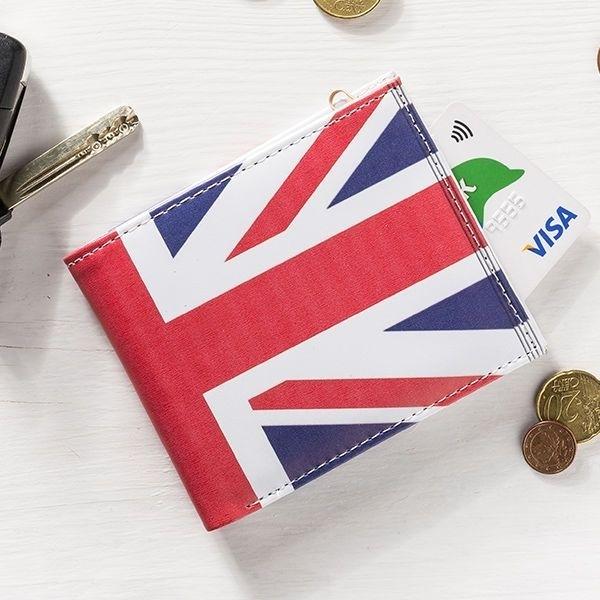 Eurowebbiz Men's United Kingdom Flag Wallet - United Kingdom